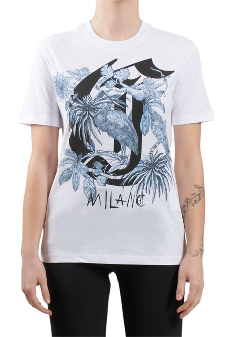 T-SHIRT LOGO FLOWER JUST CAVALLI | T-shirt | 78PAHT04 CJ500003